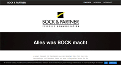 Desktop Screenshot of bock-partner.de